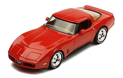 Chevrolet Corvette C3 (1980) Coche [escala 1:43 en rojo]