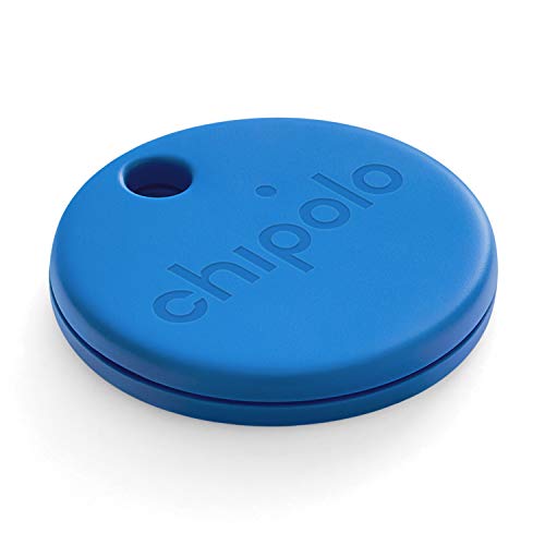 Chipolo One (2020) - Localizador de Llaves Bluetooth más Potente y Resistente al Agua (Azul)
