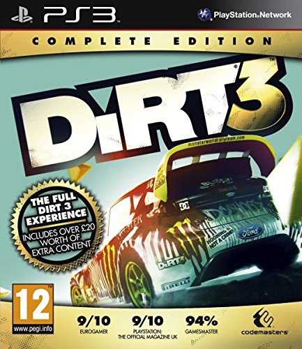 Codemasters Dirt3 Complete Edition, PlayStation 3 - Juego (PlayStation 3, PlayStation 3, Racing, RP (Clasificación pendiente))
