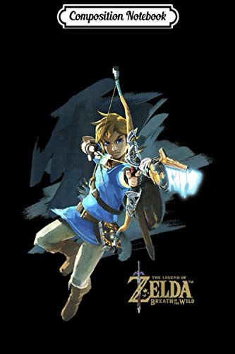 Composition Notebook: Legend Of Zelda Breath Of The Wild Link Archer Jump Shot C1  Journal/Notebook Blank Lined Ruled 6x9 100 Pages