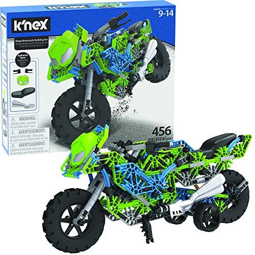 Conjuntos de construcción K'NEX Mega Motocicleta Edades 9+