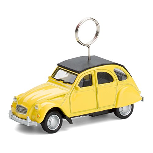 Corpus delicti: Citroën 2CV - Soporte para tarjetas y fotos con ruedas (amarillo) (20,4G)