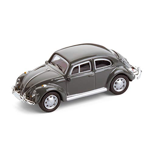 corpus delicti :: Modelo de coche con imán para frigorífico y tablón de anuncios – Coche de culto Volkswagen Escarabajo gris (20.8 – 6)