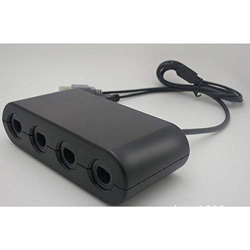 Cosye Adaptador de Controlador Gamecube Adaptador de Controlador Gamecube NGC para Wii U/Nintend Switch y PC USB