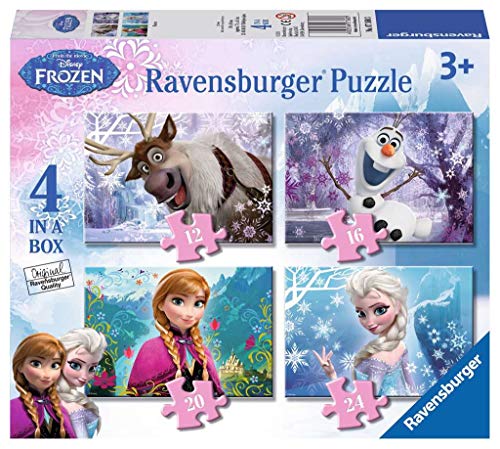 Disney Frozen - Puzzle 4 en la Caja (Ravensburger 7360)