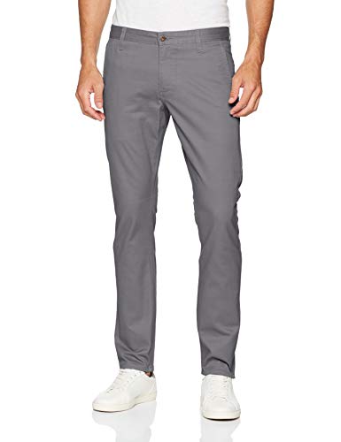 Dockers Alpha Original Khaki Skinny-Lite Pantalones, Gris (Burma Grey), 38W / 32L para Hombre