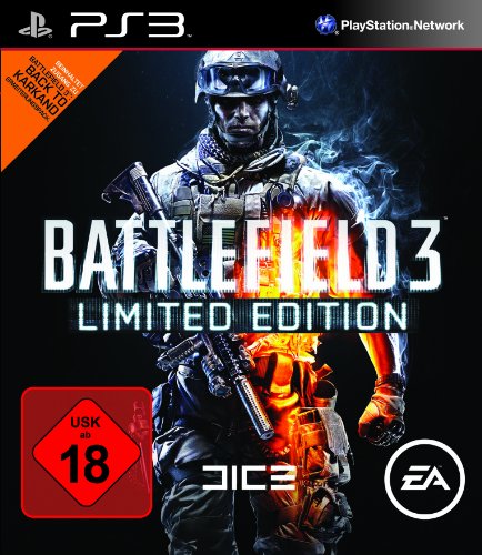 Electronic Arts Battlefield 3 - Limited Edition, PS3 - Juego (PS3, PlayStation 3, Tirador, RP (Clasificación pendiente))