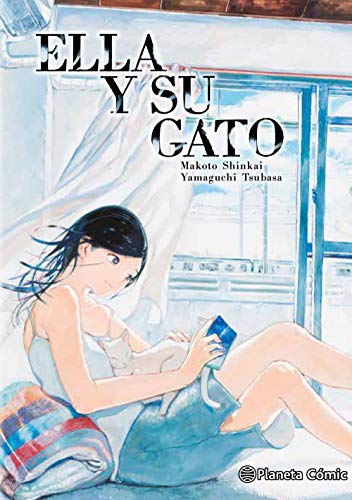 Ella y su gato (Manga: Biblioteca Makoto Shinkai)