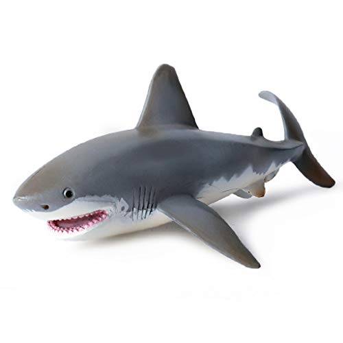 Firedancekid Juguete en forma de tiburón realista simulación de movimiento modelo animal para niños