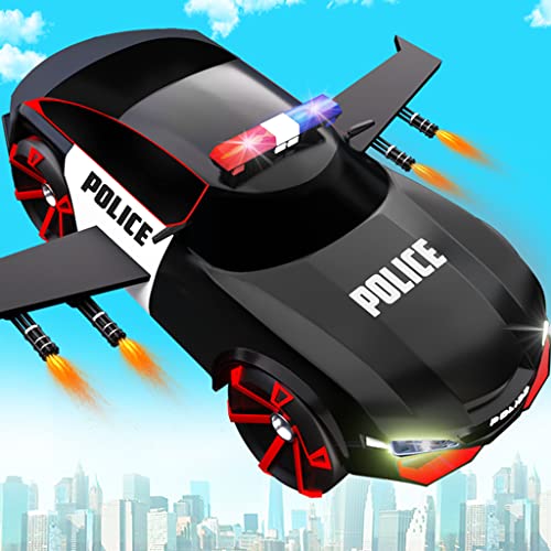 Flying Police SUV Car Transform Robot Games