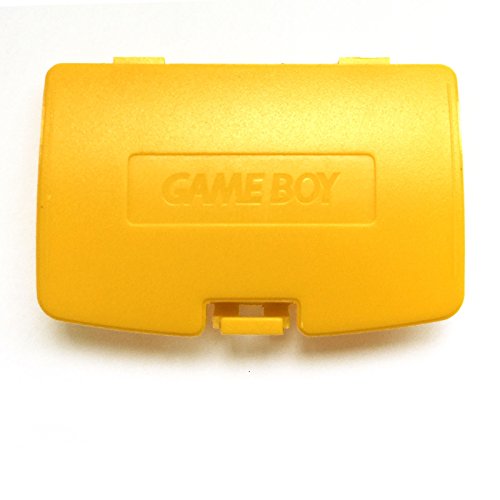 Gameboy Color GBC Game Boy - Tapa de repuesto para batería (color amarillo)