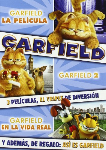 Garfield 1/ Garfield 2/ Garfield En La Vida Real/ Asi Es Garfield - Pck 4 [DVD]