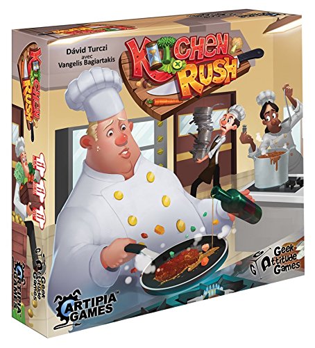 Geek Attitude Games - Juego de mesa Kitchen Rush, 1