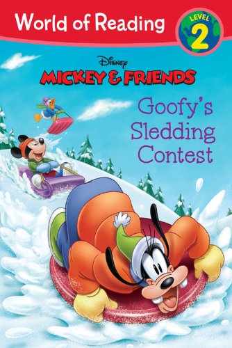Goofy's Sledding Contest (Disney Mickey & Friends: World of Reading, Level 2)
