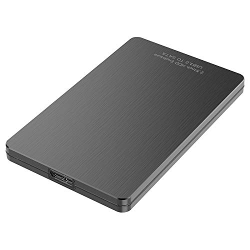 Haifmiss 2.5" 500GB Ultra-Thin Portable External Hard Drive USB3.0 SATA, HDD Storage para PC, Mac, Computadora de Escritorio, Laptop, Wii U, Xbox, PS4