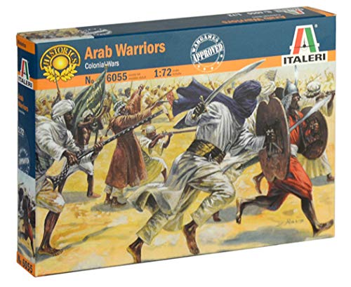 Italeri 6055 Arab Warriors Colonial Wars, Soldados de plástico, Escala 1:72