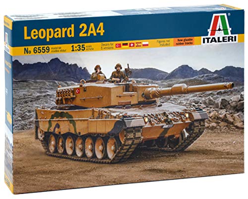 Italeri Vehículo Leopard 510006559" 1:35 2A4
