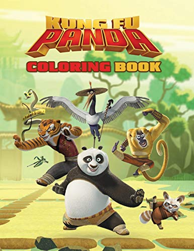 Kung Fu Panda Coloring Book: Perfect Kung Fu Panda Coloring Book for kids and toddlers | High Quality Coloring Book for kids and toddlers