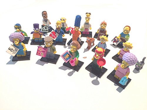 Lego Minifiguras Simpsons Serie 2 - 71009 - Colección completa de 16 minifiguras