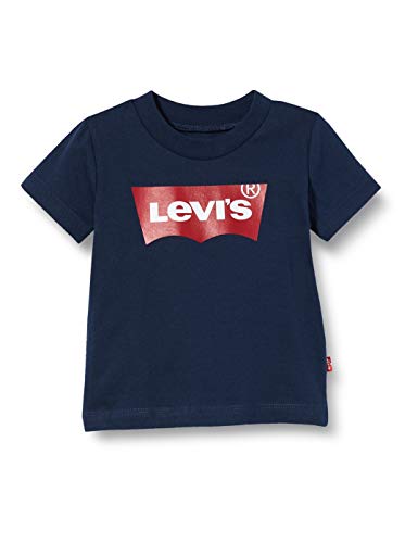 Levi's Kids Lvb S/S Batwing Tee Camiseta Dress Blues para Bebé-Niños