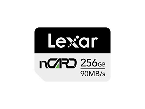 Lexar nCARD NM 256GB Tarjeta de Memoria Nano (LNCARD-256AMZN)