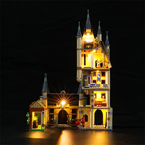 LIGHTAILING Conjunto de Luces (Harry Potter Torre de Astronomía de Hogwarts) Modelo de Construcción de Bloques - Kit de luz LED Compatible con Lego 75969 (NO Incluido en el Modelo)