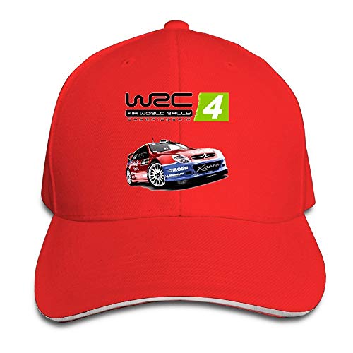 LIU888888 WRC 4 Fia World Rally Championship Sandwich Peaked Baseball Caps/Hats Adjustable For Unisex,Sombreros y Gorras
