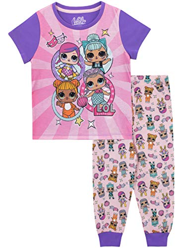 L.O.L Surprise! Pijamas de muñecas para niñas 7-8 años Rosado
