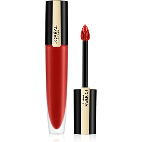 L'Oréal Paris Rouge Signature 115 I am Worth It Pintalabios Mate Permanente Rojo - 7 ml