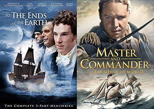 Master and Commander: The Far Side of the World DVD + To The Ends of the Earth MiniSeries War 2 Pack At Sea Movie Action Set
