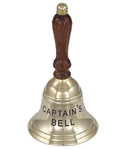 Mesa Campana Captain 's Bell Madera/latón