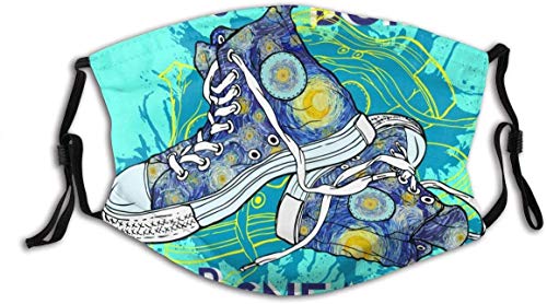 "N/A" Zapatos aburridos para llevar zapatillas deportivas Impressionist Sky decoración facial FA-Ce Co-ver FA-Ce Mas-Ke con filtros