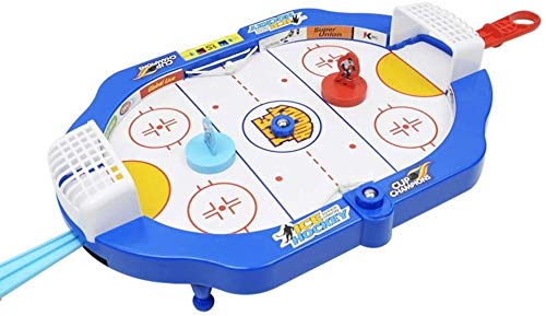 N\A ZT Mini Mesa de Hockey Juego Juguete Padre-niño Puzzle Interactivo Pequeño Hockey sobre Hielo Hockey sobre Hockey de Juguete competitivo (Color : A)