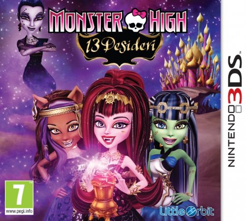 Namco Bandai Games Monster High - Juego (3DS, Nintendo 3DS, Acción / Aventura, ITA)