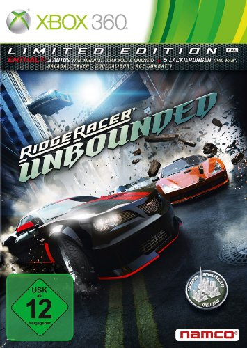 Namco Bandai Games Ridge Racer Unbounded, Xbox 360, DEU - Juego (Xbox 360, DEU, Xbox 360, Racing, Bugbear Entertainment Ltd., Xbox 360)