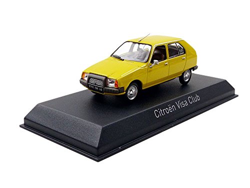 Norev. NV150940 1979 - Juguete Fundido para Citroën Visa Club (Escala 1:43), Color Amarillo