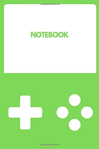 Notebook: Nintendo Game Boy Green Color Notebook, Journal and Daily Diary for Personal Use