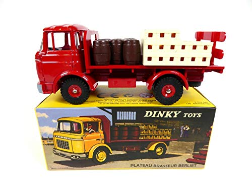 OPO 10 - Atlas Dinky Toys 1/43 - Camion Plateau Berliet  Brasseur Kronenbourg 588