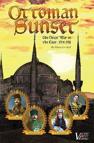 Ottoman Sunset: The Great War in the East, 1914 - 1918 Solitaire Boxed Board Game by Victory Point Games