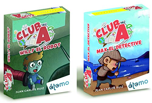 Pack 2 Juegos Club A. MAX el Detective y Willy el Robot