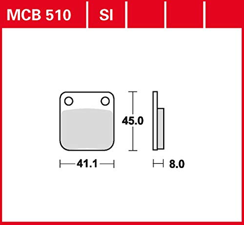 Pastillas de freno TRW Sinter Offroad MBX 80 SW2 HC04 82 – 87 delanteras