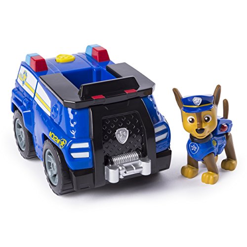 PAW Patrol — El Crucero de policía transforma Chase con megáfono Abierto para Edades de 3 años y más