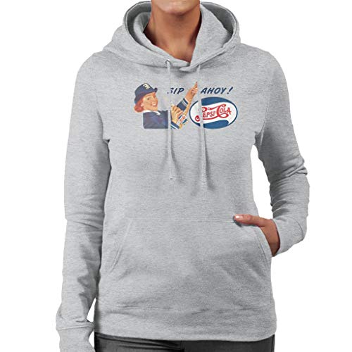 Pepsi Cola Sip Ahoy Women's Hooded Sweatshirt