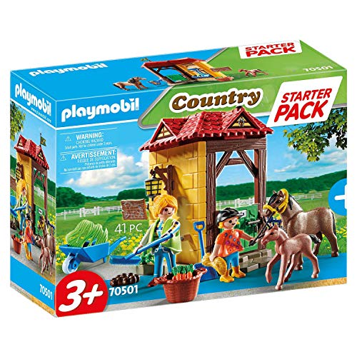 Playmobil - Country Starter Pack, Horse Farm, Multicolor (70501)