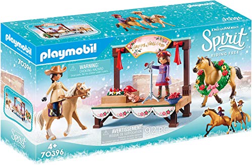 Playmobil - Spirit, Concierto de Navidad, Juguete, Color Multicolor, 70396