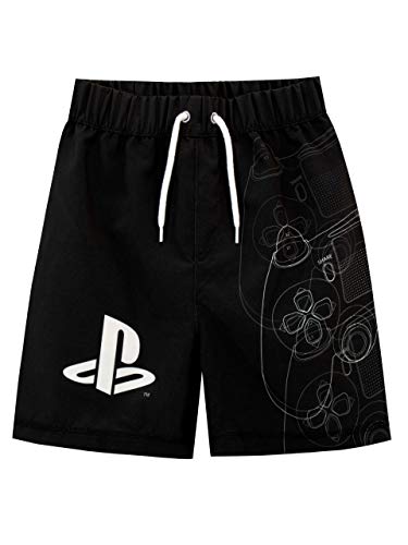 PlayStation Bañador para Niño Negro 9-10 Años