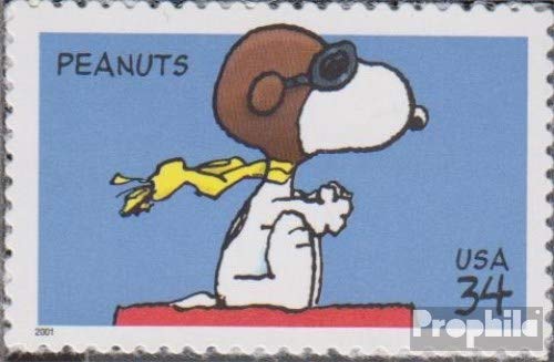 Prophila Collection EEUU 3460 (Completa.edición.) 2001 Figuras cómicas - Snoopy (Sellos para los coleccionistas) historietas