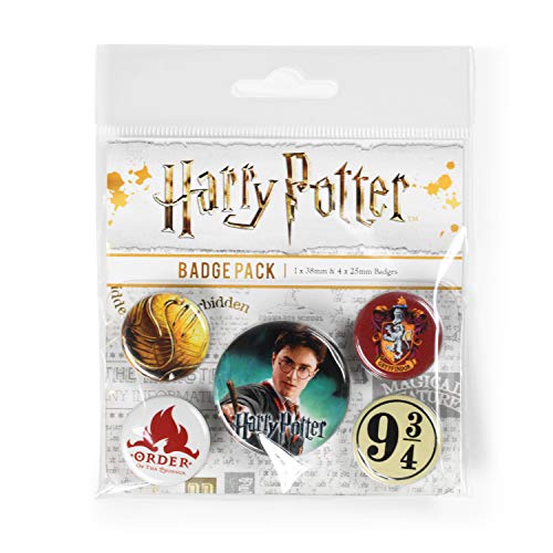 Pyramid International, Harry Potter Gryffindor Paquete Medalla, multicolore, 10 x 12.5 x 1.3 cm