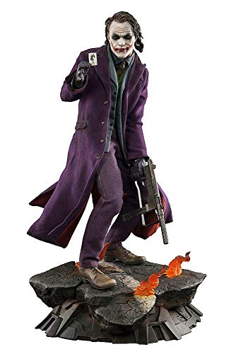 Sideshow SS300251 Collectibles - Figura de El Joker el Caballero Oscuro