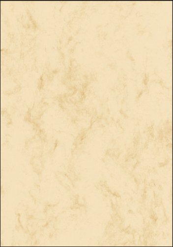 Sigel DP907 - Papel pergamino (100 hojas, A5), color marrón